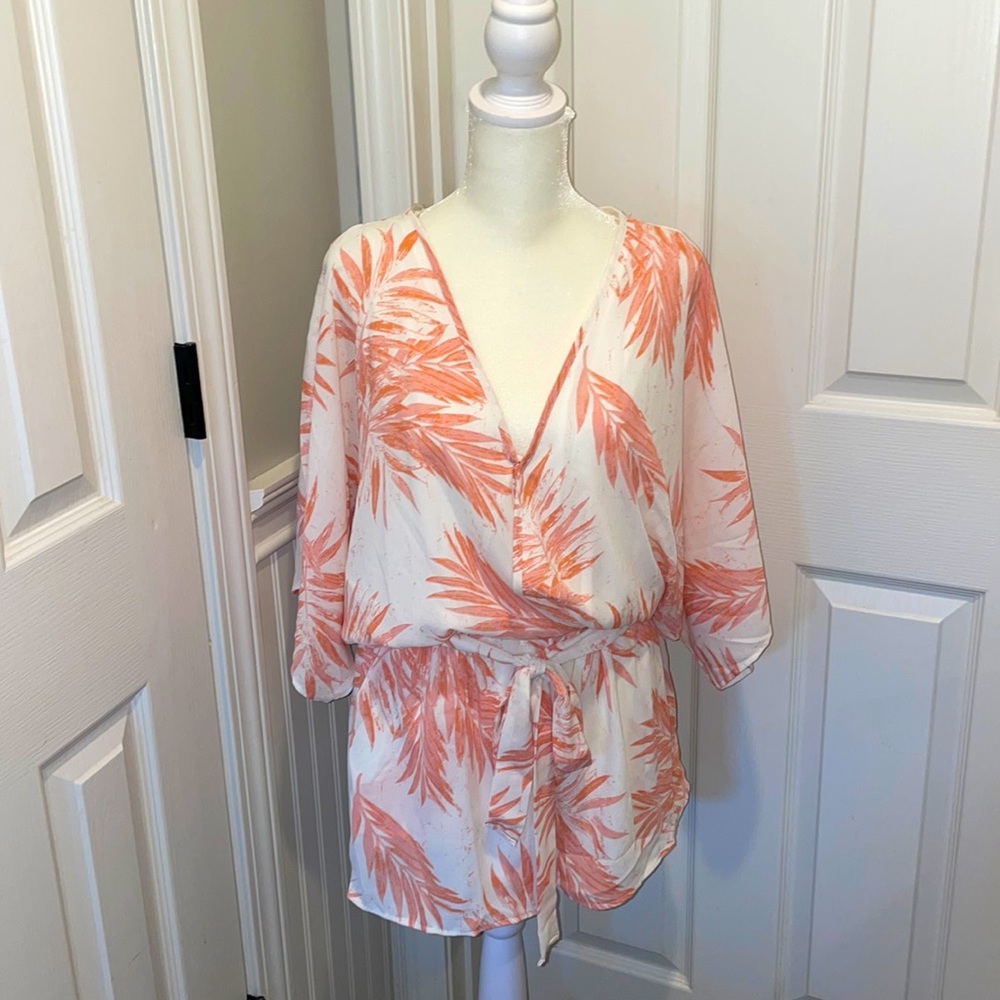 Romper Coral Palms